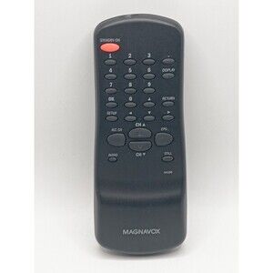 Magnavox TV Remote Control Model N9373UD Black IR - TESTED & WORKING!